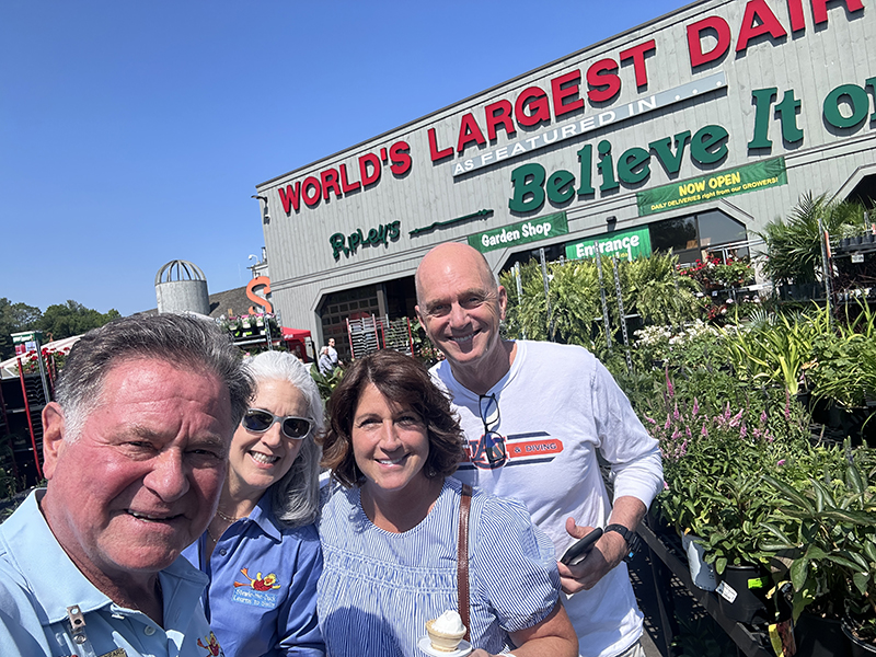 Stew, Kim, Rowdy and his Wife-June 2023